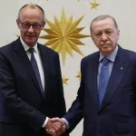 Cumhurbaşkanı Erdoğan, Almanya Şansölyesi Merz ile görüştü