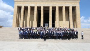 Aziz Yıldırım, Anıtkabir'i ziyaret etti
