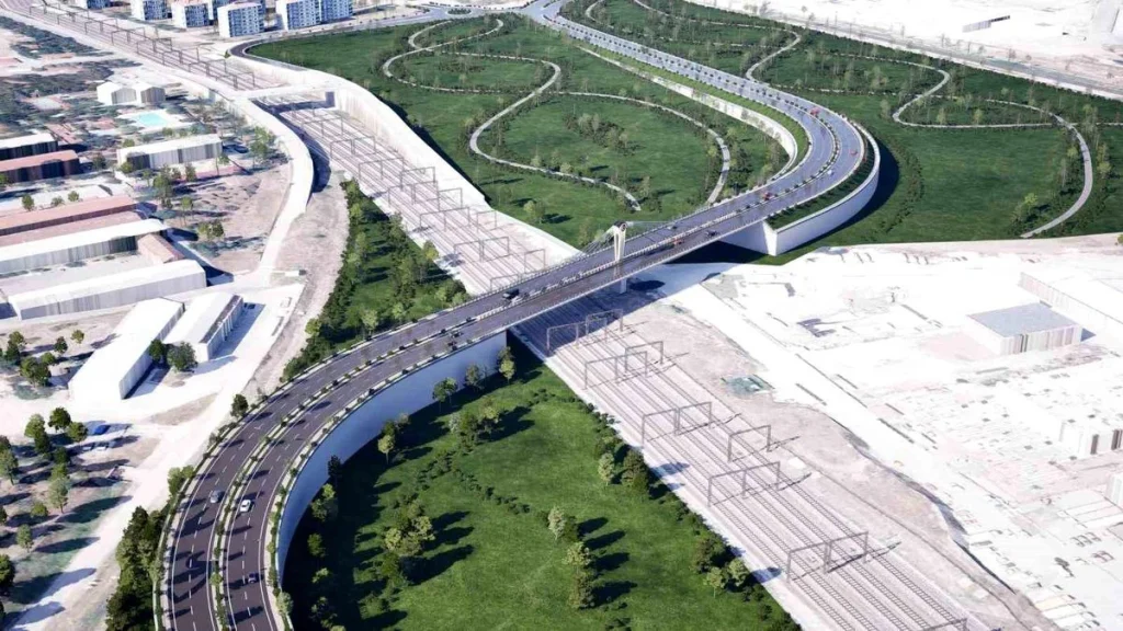 Ankara Havalimanı'na 140 metrelik teknolojik köprü