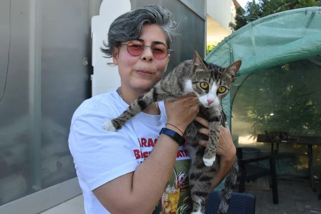 İzmir’de 6 milyonda 1 görülen olay! Erkek kedi doğum yaptı