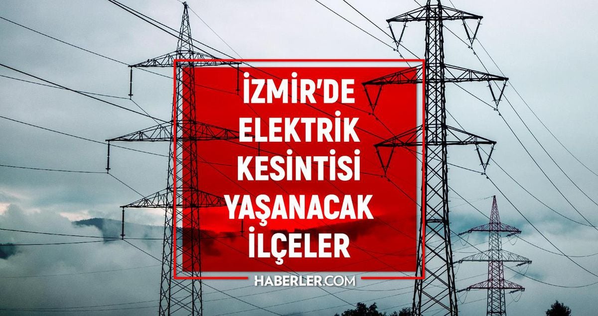 İzmir GEDİZ elektrik kesintisi! 6-7-8 Haziran İzmir’de elektrik kesintisi ne zaman bitecek, elektrikler ne zaman gelecek?