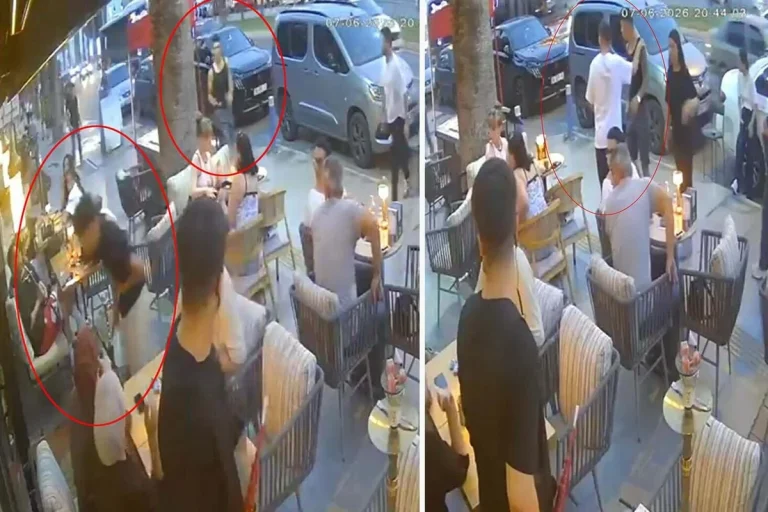 Ortaokul öğrencisi kavgada öldürüldü; bıçaklandıktan sonra kafeye sığındığı anlar kamerada