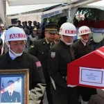 Kaza şehidi uzman çavuş Abdurrahman Hilal’e veda