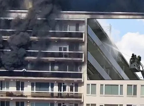 Belçika’da 10 katlı binada korkunç yangın! Çok sayıda ölü ve yaralı var