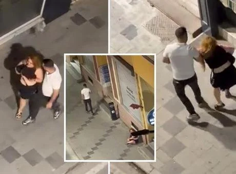 Kolundan tutup zorla götürmek istedi! Silivri’de eski eş kabusu kamerada: Beni öldürecek, yardım edin