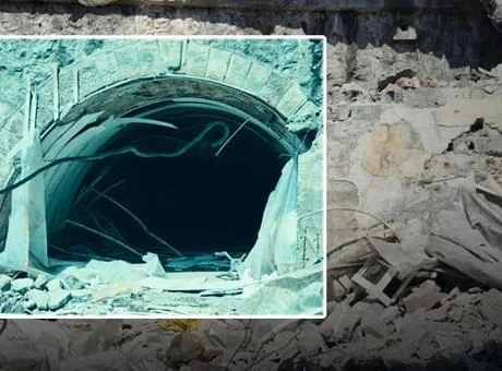 Zonguldak’ta bina yıkımında 2. Dünya Savaşı’ndan kalma sığınak gün yüzüne çıktı