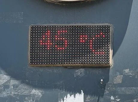 Şanlıurfa’da termometreler 45 dereceyi gösterdi