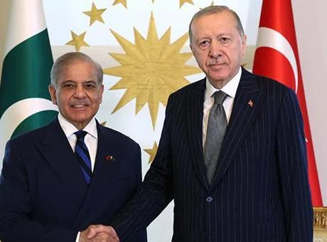 Erdoğan Pakistan Başbakanı Şerif ile Dolmabahçe’de bir araya geldi
