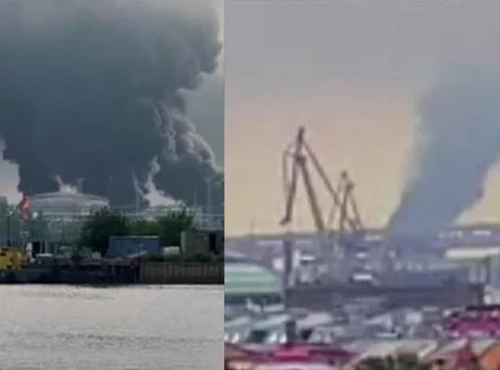 Ukrayna’dan Rusya’ya dron yağmuru: St. Petersburg petrol terminali vuruldu