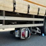 Çarpıştığı kamyonetin altında kalan motosikletli 7 gün sonra hayatını kaybetti